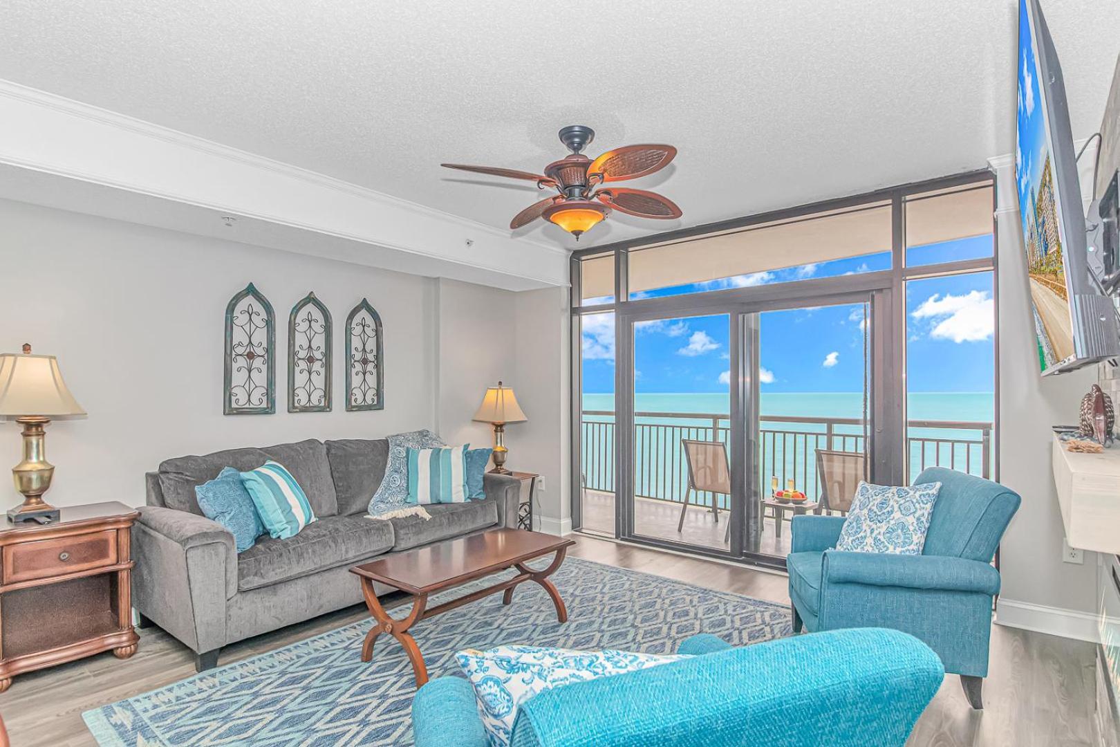 Stunning Double Balcony- Oceanfront 2 Bedroom, 2 Bath- Anderson Ocean Club 905 Myrtle Beach Exteriér fotografie