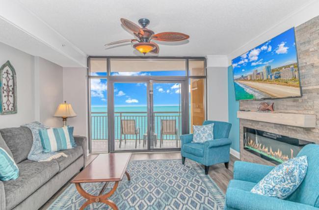 Stunning Double Balcony- Oceanfront 2 Bedroom, 2 Bath- Anderson Ocean Club 905 Myrtle Beach Exteriér fotografie