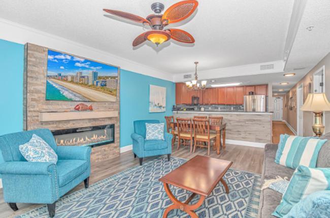 Stunning Double Balcony- Oceanfront 2 Bedroom, 2 Bath- Anderson Ocean Club 905 Myrtle Beach Exteriér fotografie