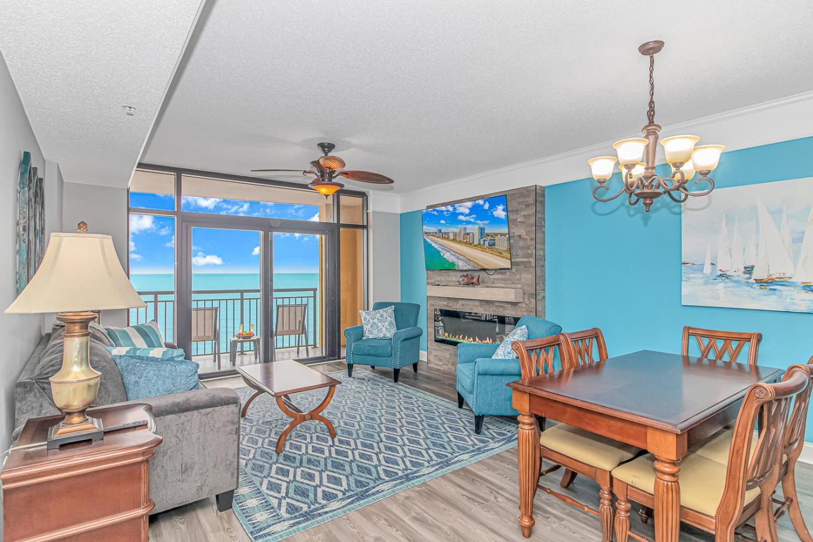 Stunning Double Balcony- Oceanfront 2 Bedroom, 2 Bath- Anderson Ocean Club 905 Myrtle Beach Exteriér fotografie
