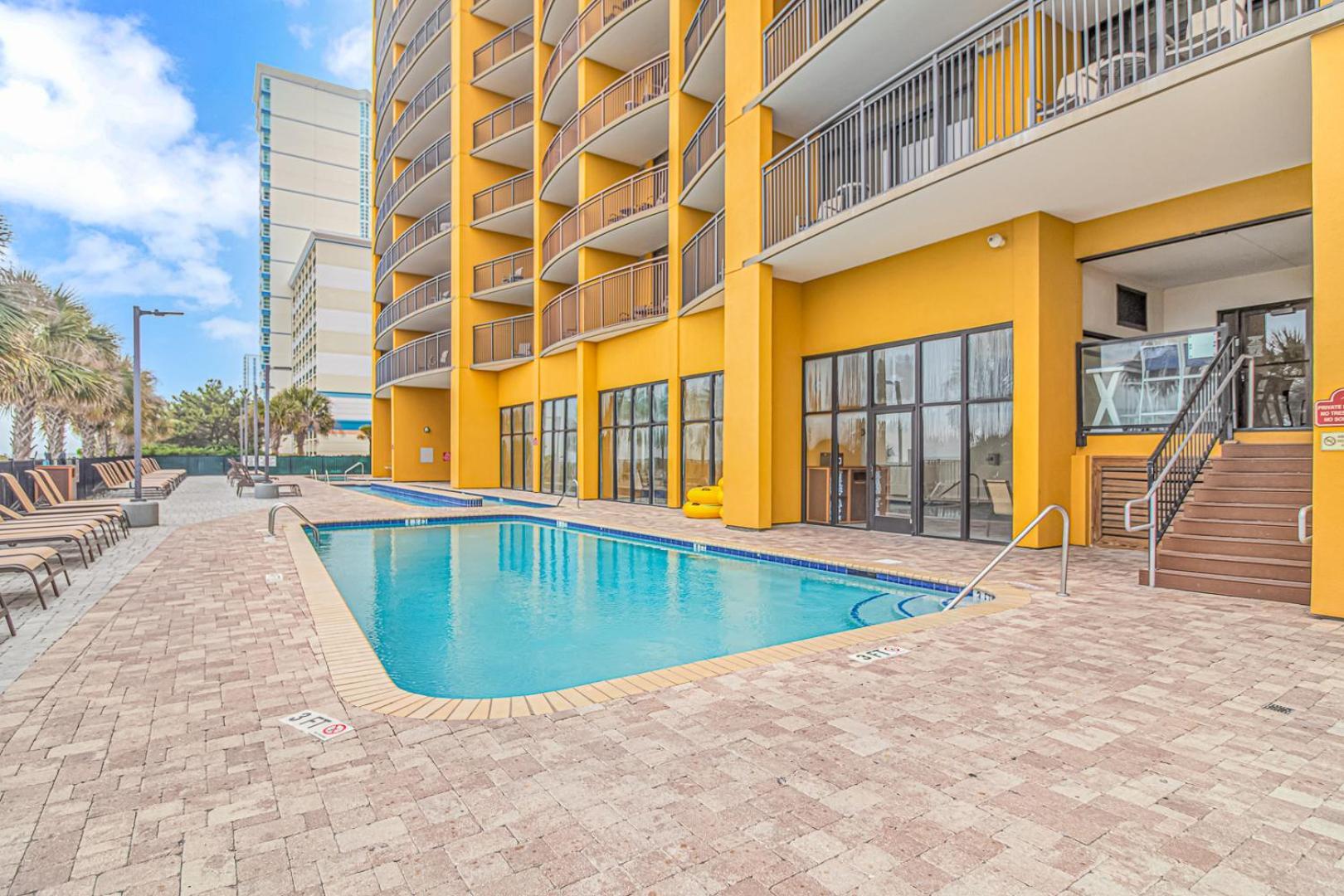 Stunning Double Balcony- Oceanfront 2 Bedroom, 2 Bath- Anderson Ocean Club 905 Myrtle Beach Exteriér fotografie
