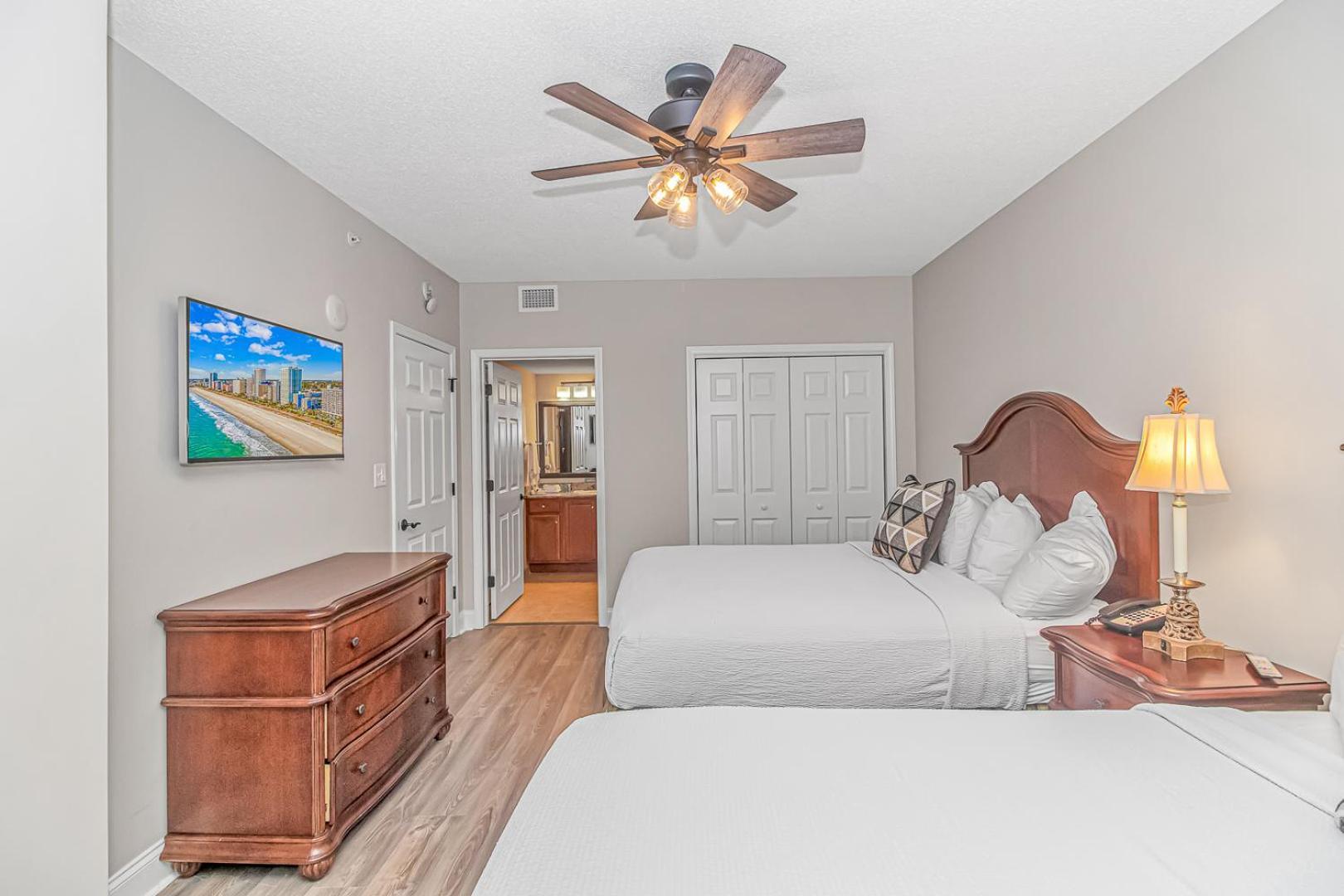 Stunning Double Balcony- Oceanfront 2 Bedroom, 2 Bath- Anderson Ocean Club 905 Myrtle Beach Exteriér fotografie