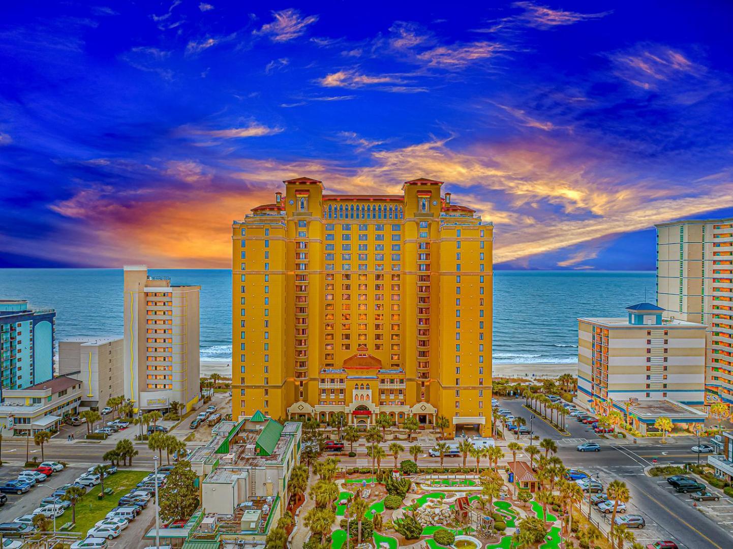 Stunning Double Balcony- Oceanfront 2 Bedroom, 2 Bath- Anderson Ocean Club 905 Myrtle Beach Exteriér fotografie